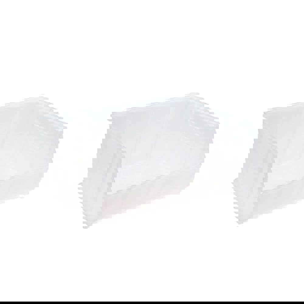 Plastic Hopper Stacking Bin: Clear