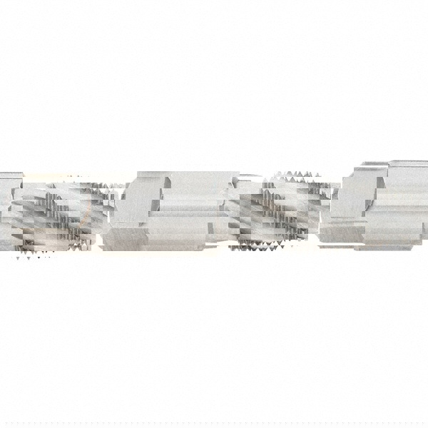 1/8-27 NPT, 15&deg; Helix, 4 Flutes, Bright Finish, High Speed Steel, Spiral Flute Pipe Tap