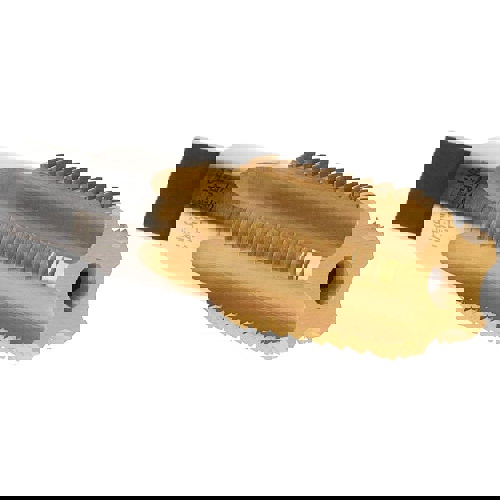 1/2-14 NPTF, 5 Flutes, TiN Coated, High Speed Steel, Interrupted Thread Pipe Tap