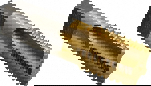 3/4-14 NPTF, 5 Flutes, TiN Coated, High Speed Steel, Interrupted Thread Pipe Tap