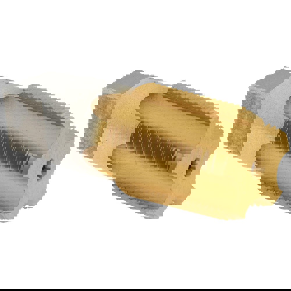 Standard Pipe Tap: 1 - 11-1/2, NPTF, 5 Flutes, High Speed Steel, TiN Finish