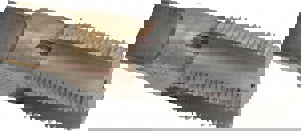 1 - 11-1/2 NPT, 5 Flutes, Chrome Plated, High Speed Steel, Interrupted Thread Pipe Tap