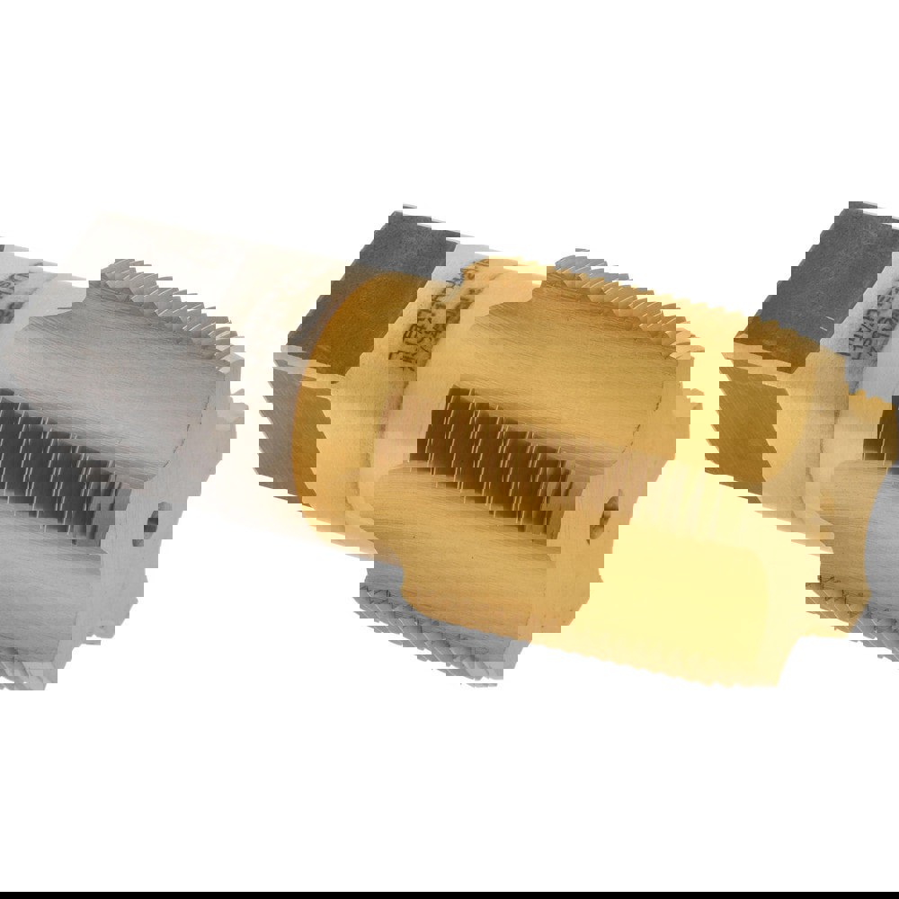 Standard Pipe Tap: 1-1/4 - 11-1/2, NPT, 5 Flutes, High Speed Steel, TiN Finish