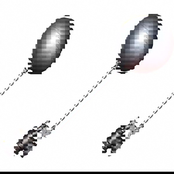 Float Valves; Style: Angle Pattern-Single Seat ; Pipe Size: 1-1/2 ; End Connection: FIP ; Valve Body Material: Stainless Steel ; Float Material: Stainless Steel ; Maximum Working Pressure: 100