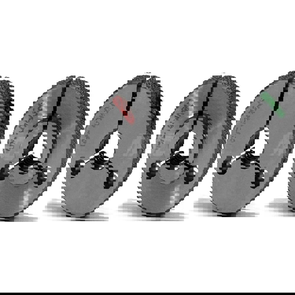 Threaded Ring Gage: 1-7/16-12 Thread, UNF, Class 3A, Go & No Go