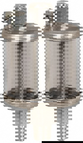 1 Outlet, Polymer Bowl, 40.7 mL No Flow Control Oil Reservoir