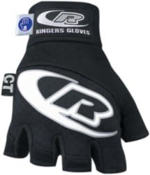 Work Gloves: Ringers R161, Size Medium, Thermo Plastic Rubber, Impact