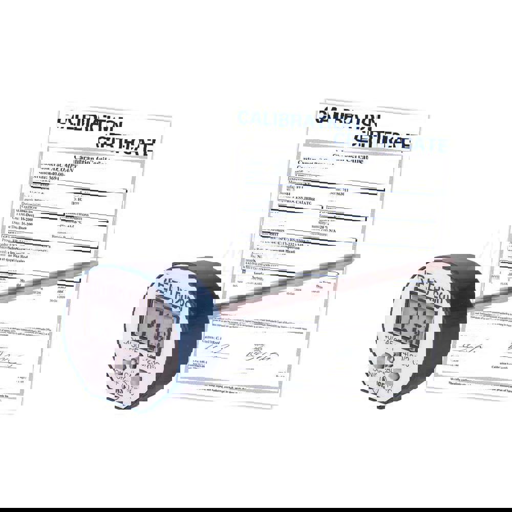 Digital Thermometer: -40 to 450 &deg; F, Stainless Steel Probe Sensor