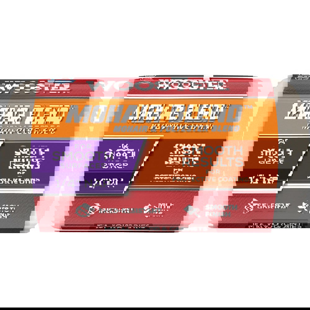 Paint Roller Cover: 1/4