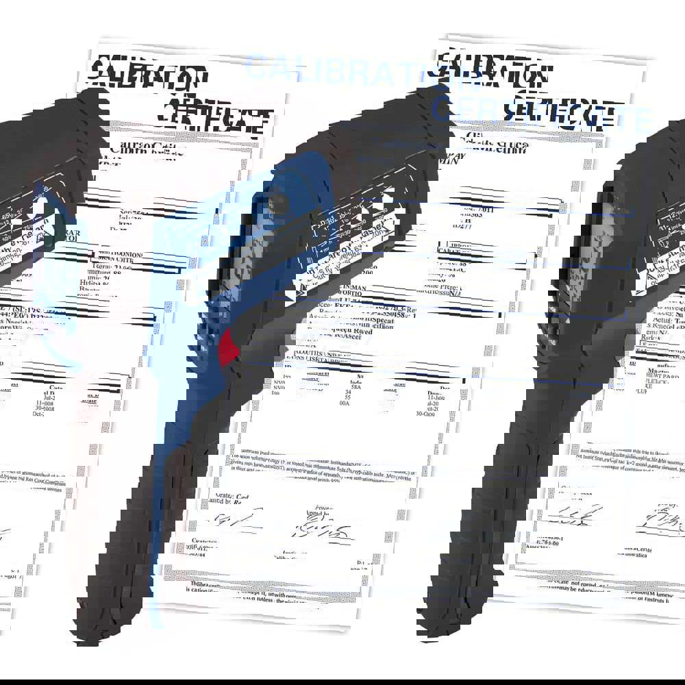 Infrared Thermometers; Display Type: Backlit LCD ; Accuracy: 13.60F ; Compatible Surface Type: Concrete; Light; Dull; Dark ; Battery Chemistry: Alkaline ; Batteries Included: Yes ; Number Of Batteries: 1