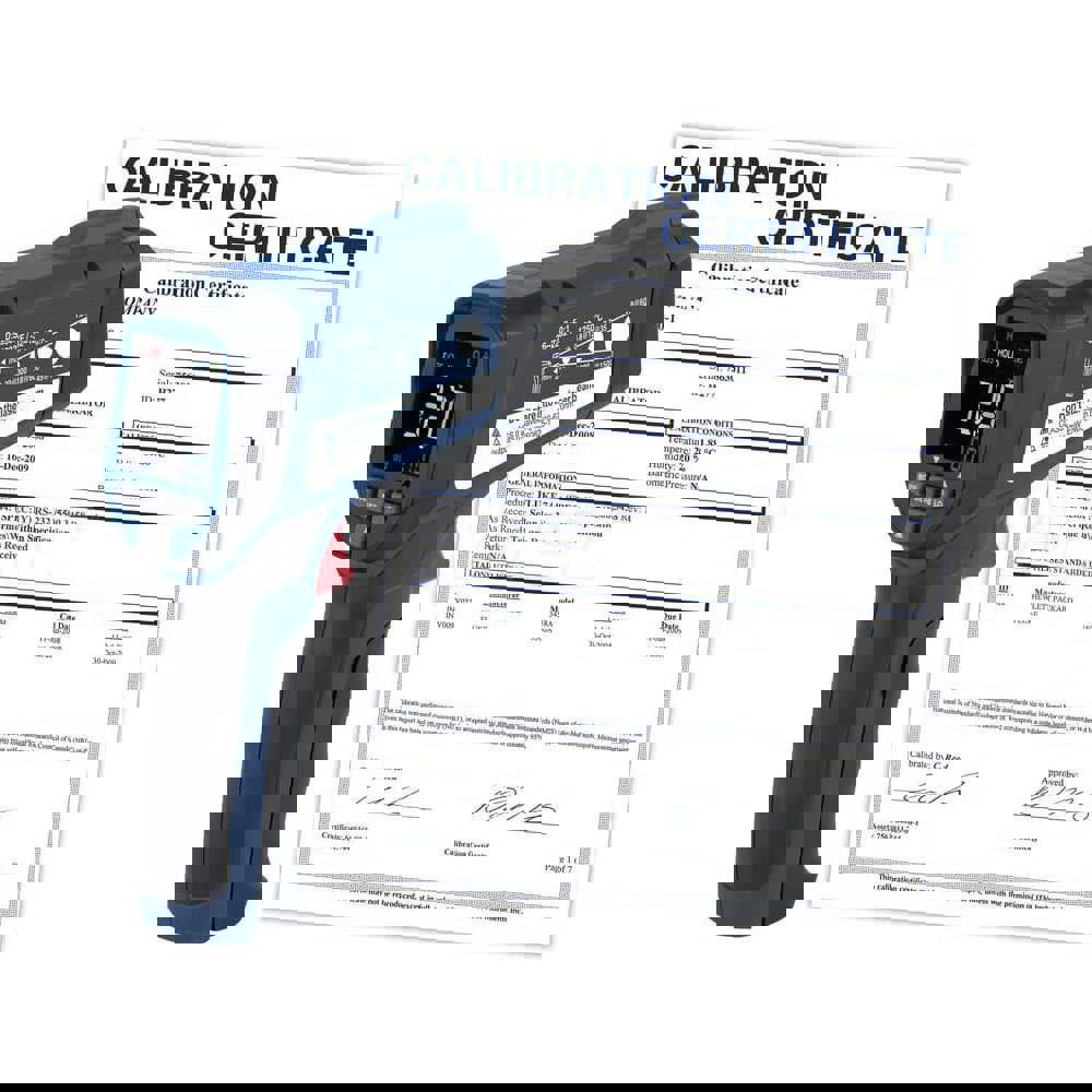 Infrared Thermometers; Display Type: EBTN ; Accuracy: 13.60F ; Compatible Surface Type: Concrete; Dark; Dull; Light ; Battery Chemistry: Alkaline ; Batteries Included: Yes ; Number Of Batteries: 1