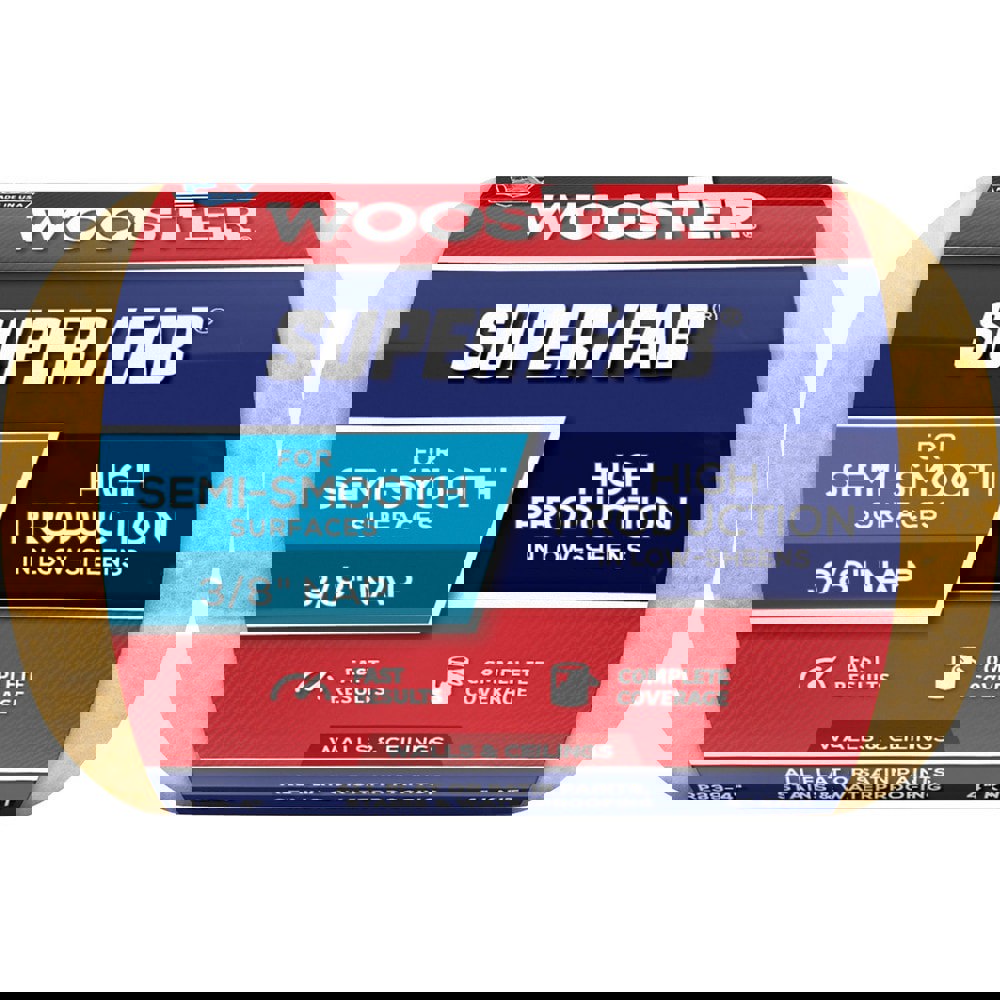 Paint Roller Cover: 3/8