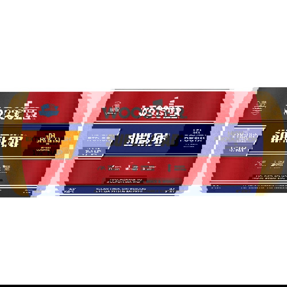 Paint Roller Cover: 1-1/4