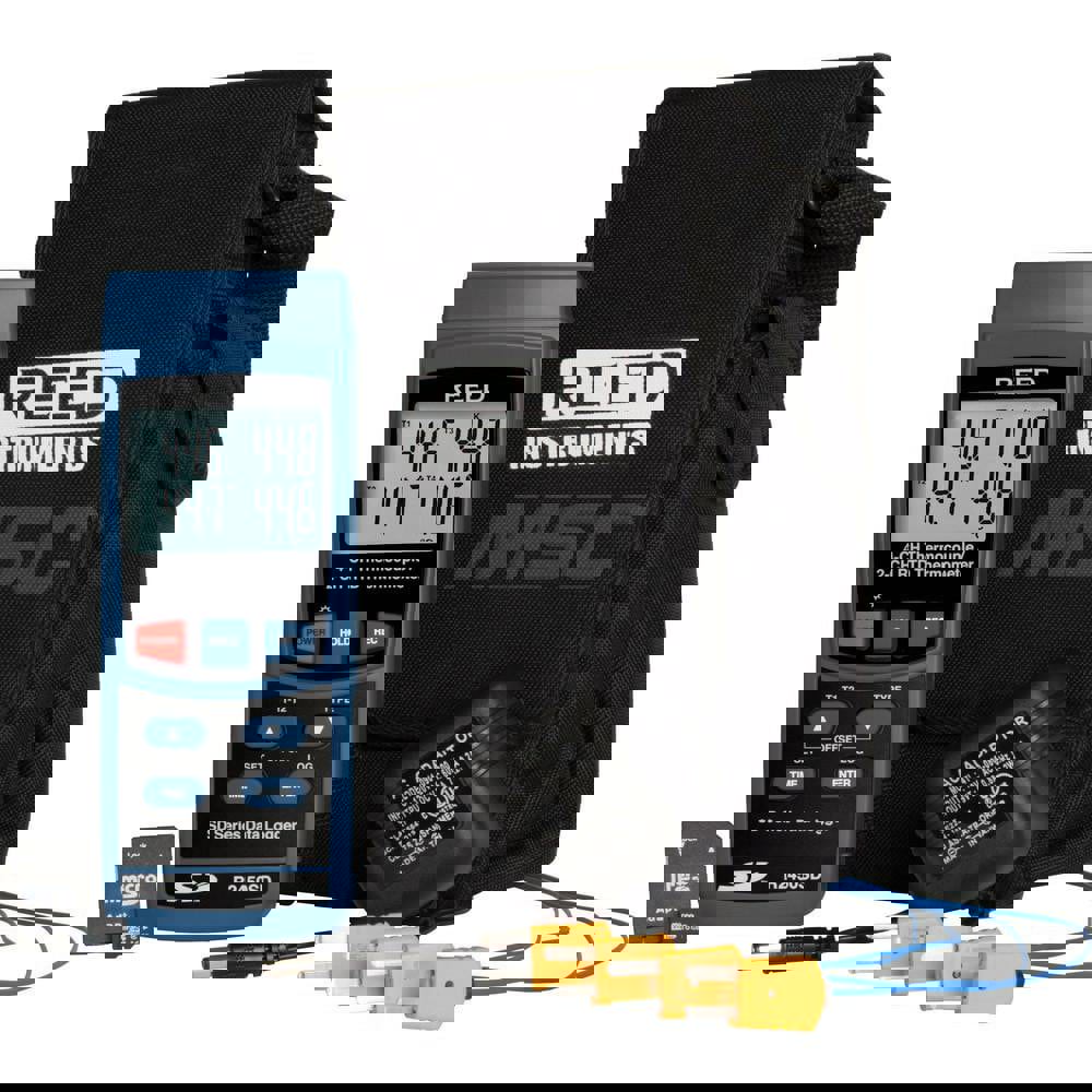 Digital Data Logging Thermometer: -148 to 2,372 &deg; F