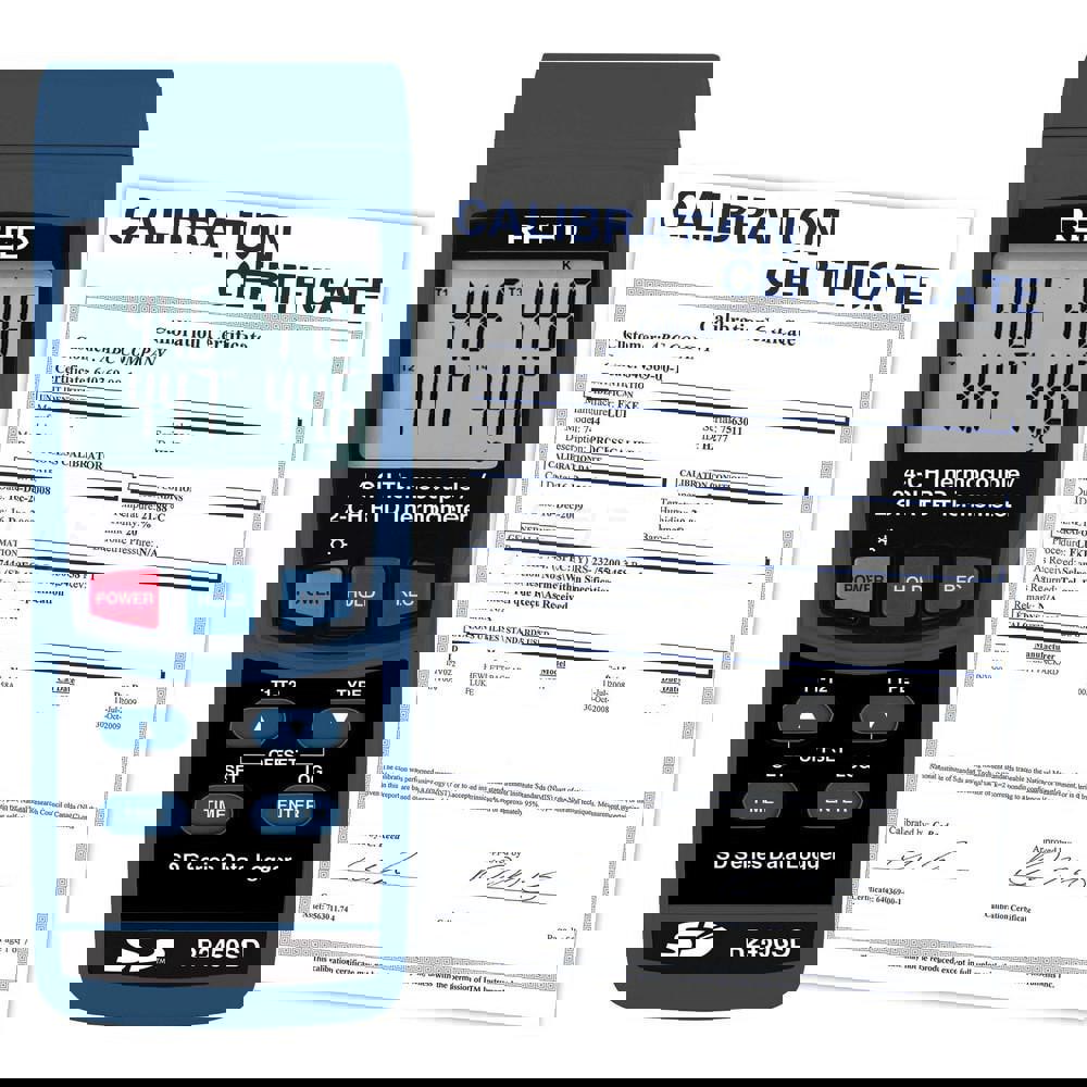 Digital Data Logging Thermometer: -148 to 2,372 &deg; F