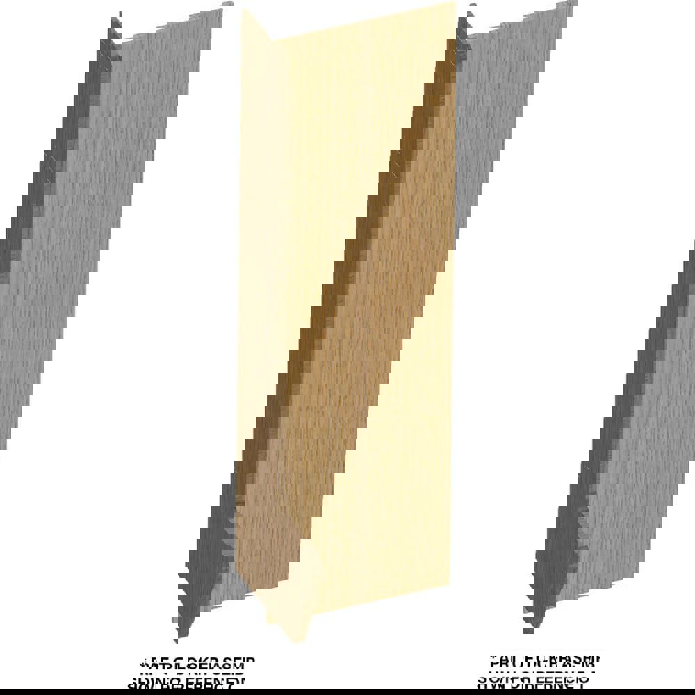 Locker Accessories; Accessory Type: Locker Accessory ; For Use With: Hallowell Recruiter-2 Wood Setback Lockers ; Material: Wood ; Color: Red Oak with Clear Finish ; Overall Height: 84in ; Overall Width: 15