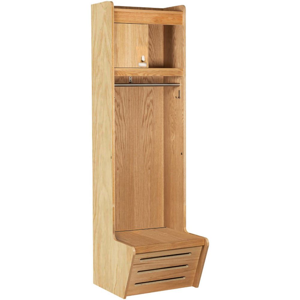 Lockers; Locker Style: Horizontal ; Locker Configuration: 1-Wide ; Assembled: Yes ; Shelf Capacity: 20 ; Handle Type: Pull ; Locker Material: Steel