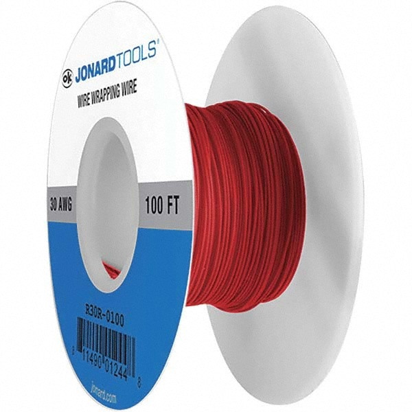 30 AWG, 1 Strand, 30.4 m OAL, Copper Hook Up Wire