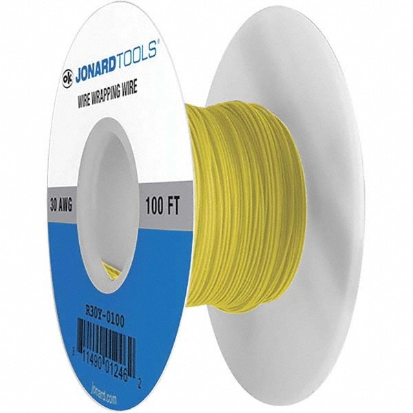 30 AWG, 1 Strand, 30.4 m OAL, Copper Hook Up Wire