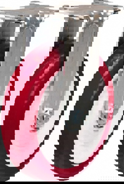 Rigid Top Plate Caster: Polyurethane Mold on Polypropylene, 5