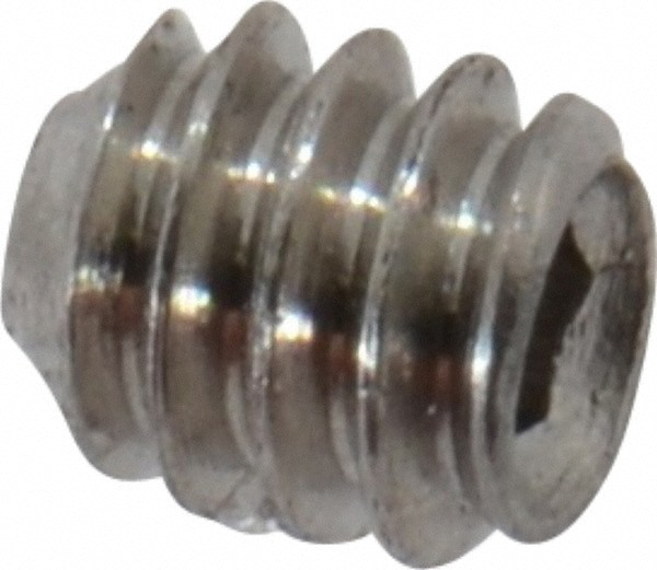Set Screw: #0-80 x 1/16