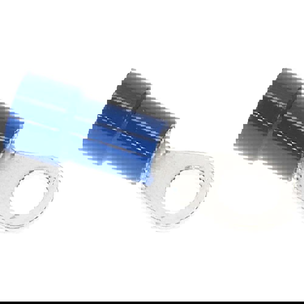 Circular Ring Terminal: Fully Insulated, 16 to 14 AWG, Crimp Connection