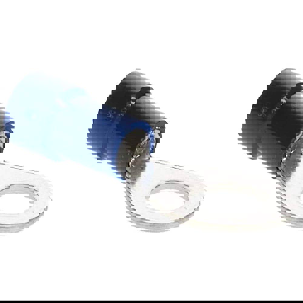 Circular Ring Terminal: Fully Insulated, 16 to 14 AWG, Crimp Connection