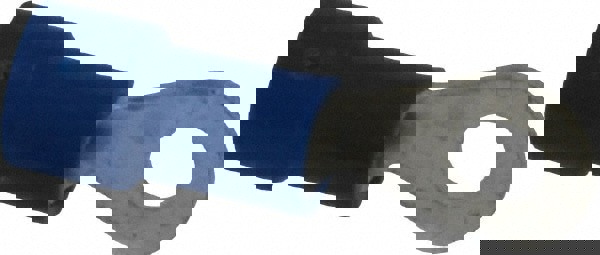 Circular Ring Terminal: Fully Insulated, 16 to 14 AWG, Crimp Connection