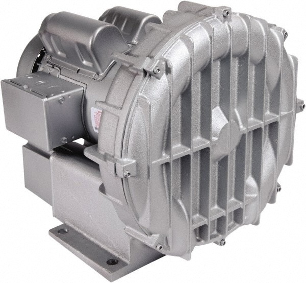 Regenerative Air Blowers; Inlet Size: 1.5 in ; Outlet Size: 1.50 in ; Amperage Rating: 18.5mA; 18.5A ; Maximum Working Water Pressure: 65.0 (Decimal Inch); Maximum Vacuum Water Pressure: 60.0 (Decimal Inch)