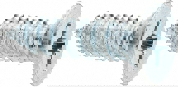 Sheet Metal Screw: #10, Flat Head, Phillips Drive, 3/4