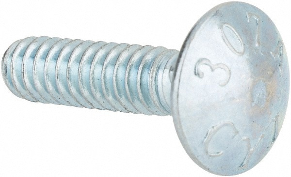 Carriage Bolt: #10-24, 3/4