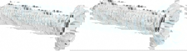 Sheet Metal Screw: #8, Hex Washer Head, Slotted Drive, 1-1/2