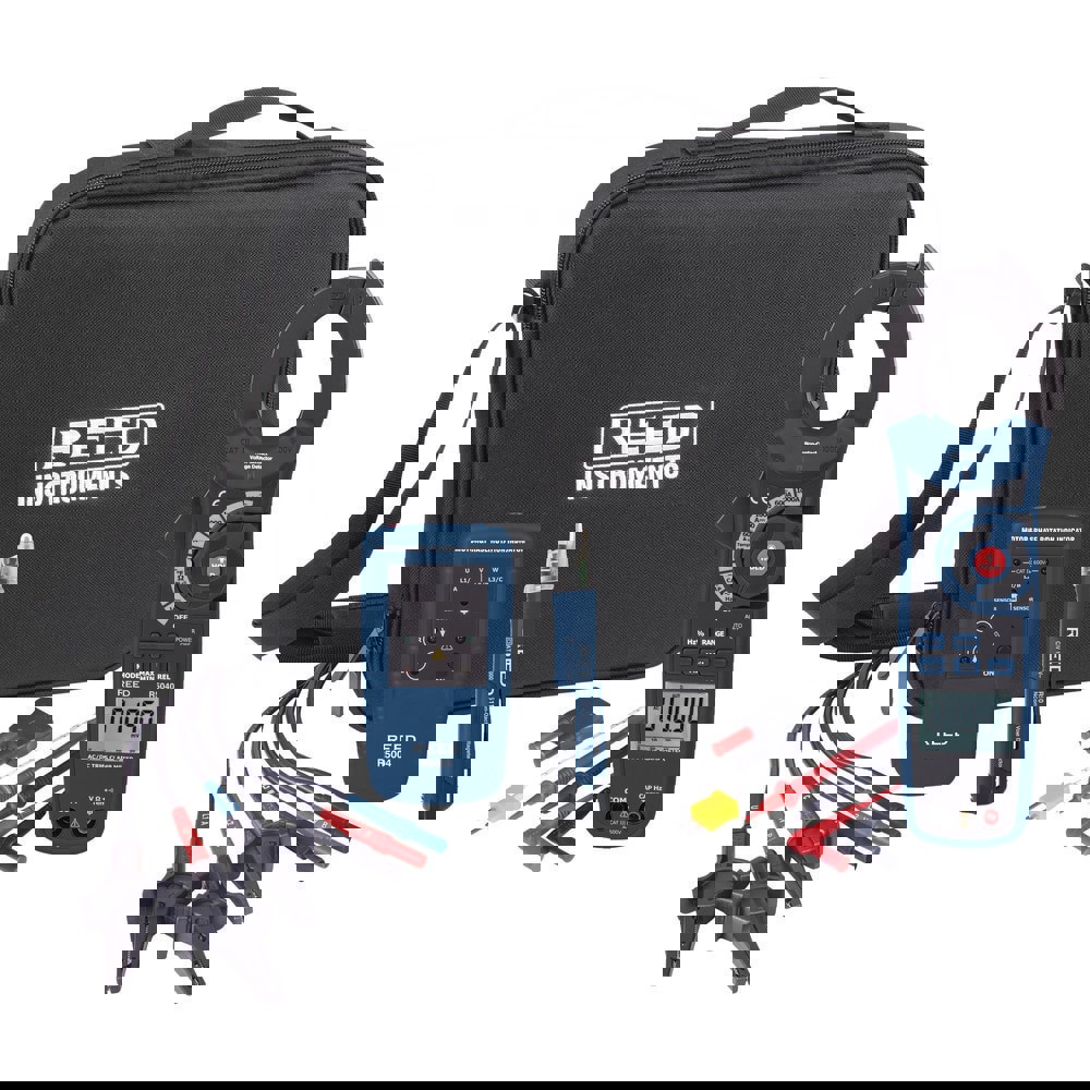 Clamp Meter Test Kit: 7 Pc, 1,000 Volt