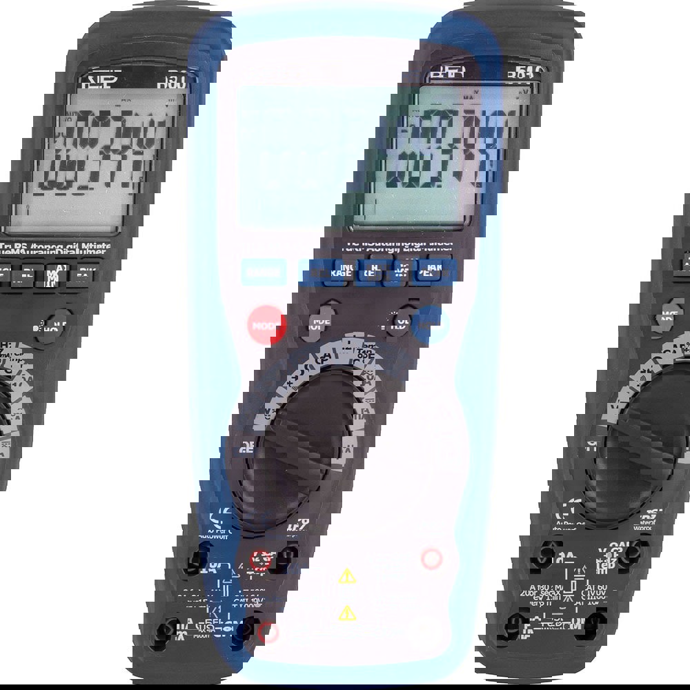 CAT III & CAT IV, Auto Ranging Compact Digital Manual Ranging & True RMS Multimeter: 1,000 VAC/VDC