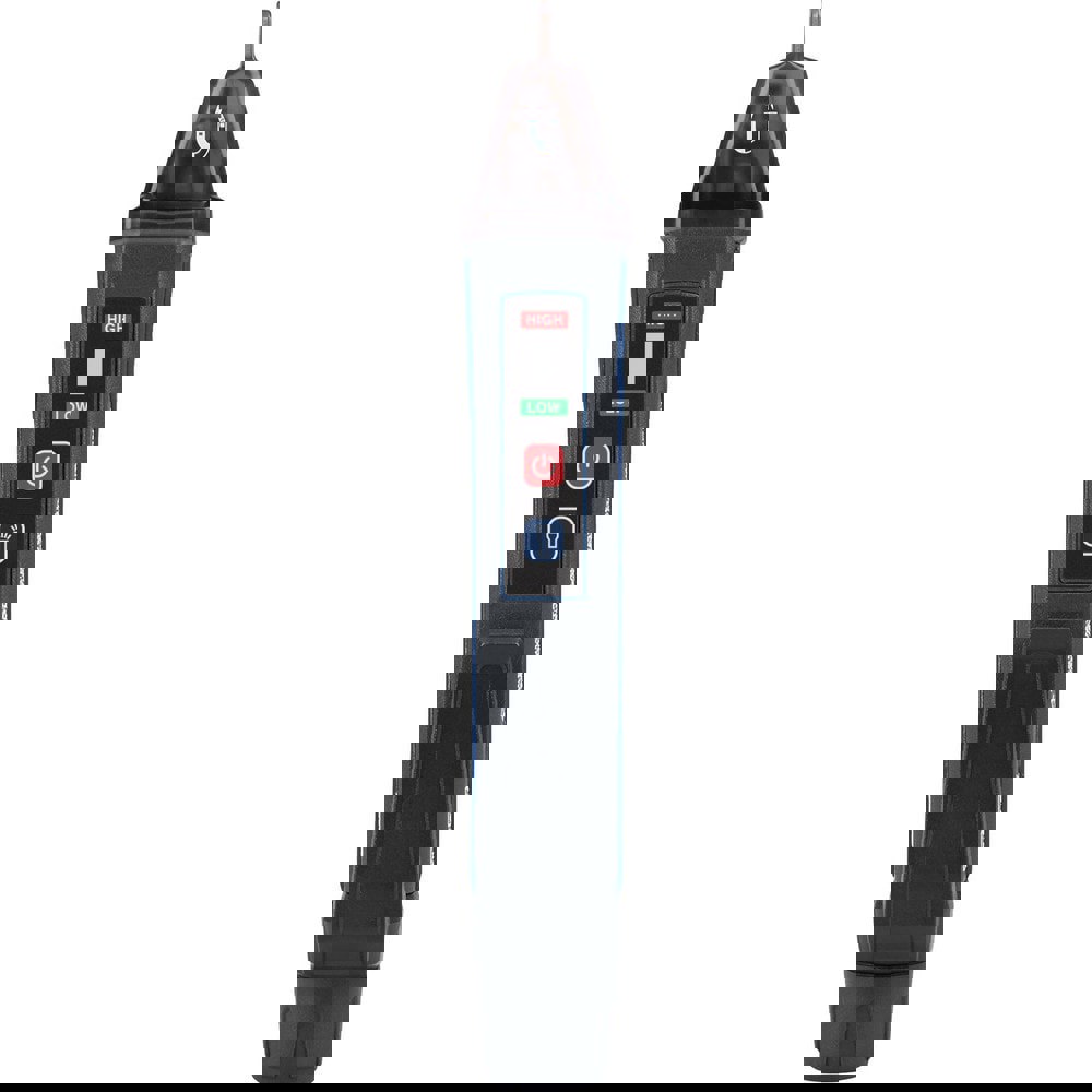 EMF Meters; Meter Type: EMF; Display Type: No Display; Monitors: Magnetic Fields; Minimum Frequency: 50 Hz; Maximum Frequency: 60 Hz; Batteries Included: Yes; Number Of Batteries: 2; Battery Size: AAA; Battery Chemistry: Alkaline; Features: Pocket Clip; D