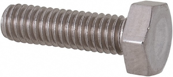 Hex Head Cap Screw: M4 x 0.70 x 14 mm, Grade 18-8 & Austenitic Grade A2 Stainless Steel, Uncoated