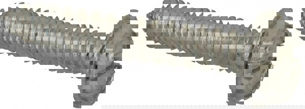 Sheet Metal Screw: #4, Hex Washer Head, Slotted