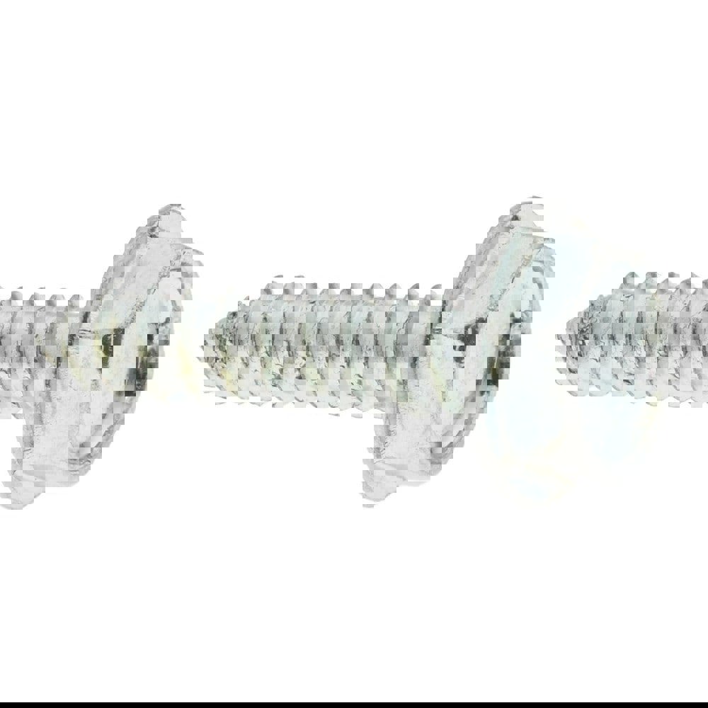 Sheet Metal Screw: #6, Hex Washer Head, Hex