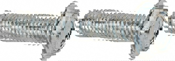 Sheet Metal Screw: #8, Hex Washer Head, Hex