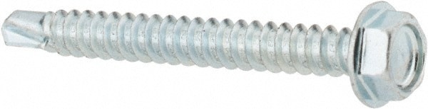 #8, Hex Washer Head, Hex Drive, 1-1/2