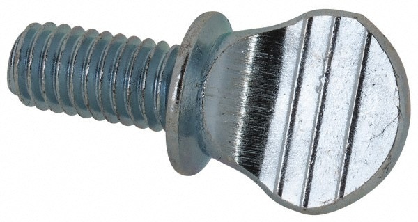 Steel Thumb Screw: #10-32, Oval Head