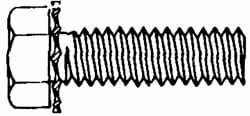 Machine Screw: #10-32 x 1/2