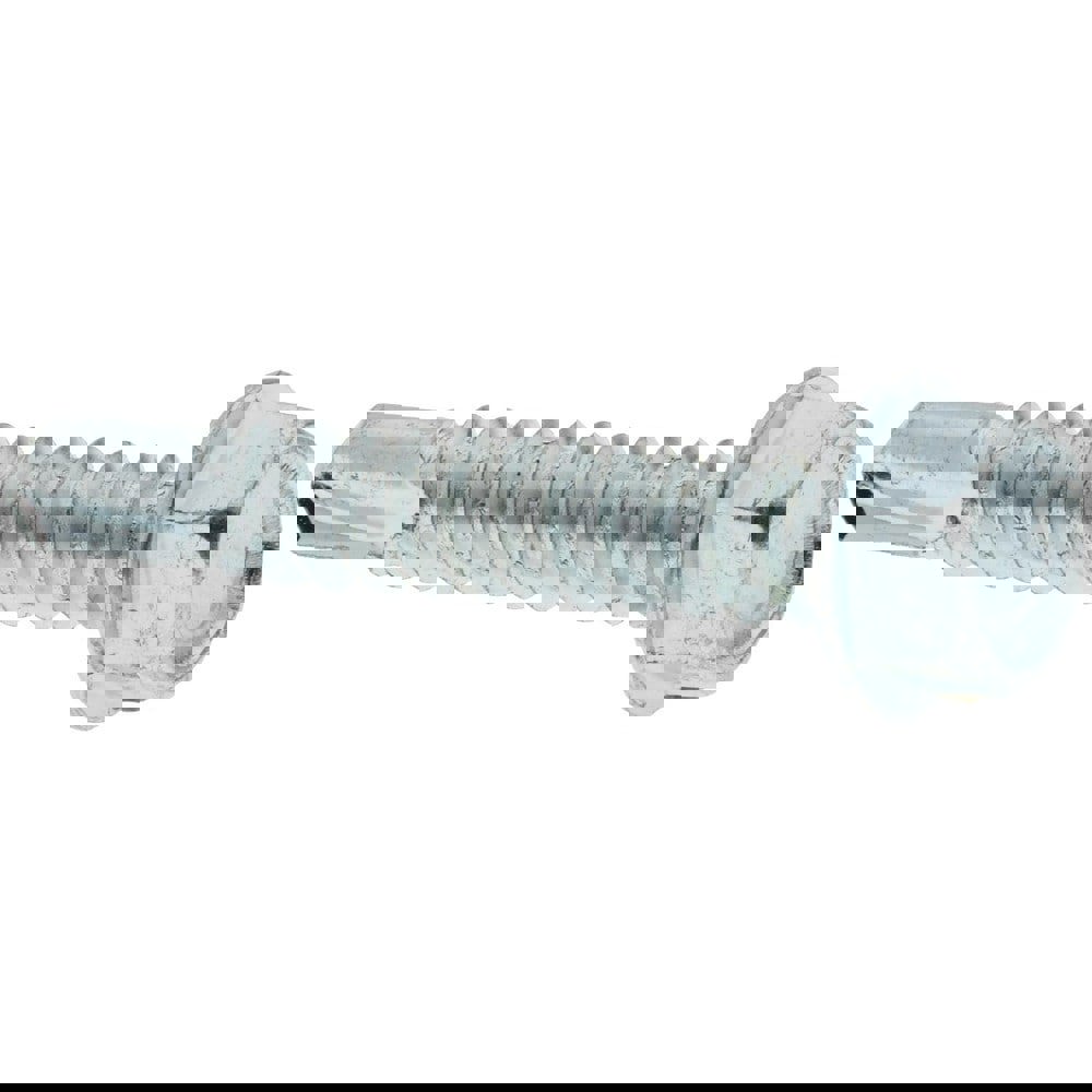 #12, Hex Washer Head, Hex Drive, 1-1/4