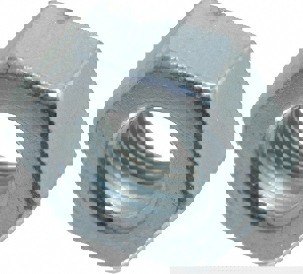 Machine Screw Hex Nut: 5/16-24, Grade Non-Graded Steel, Zinc Finish