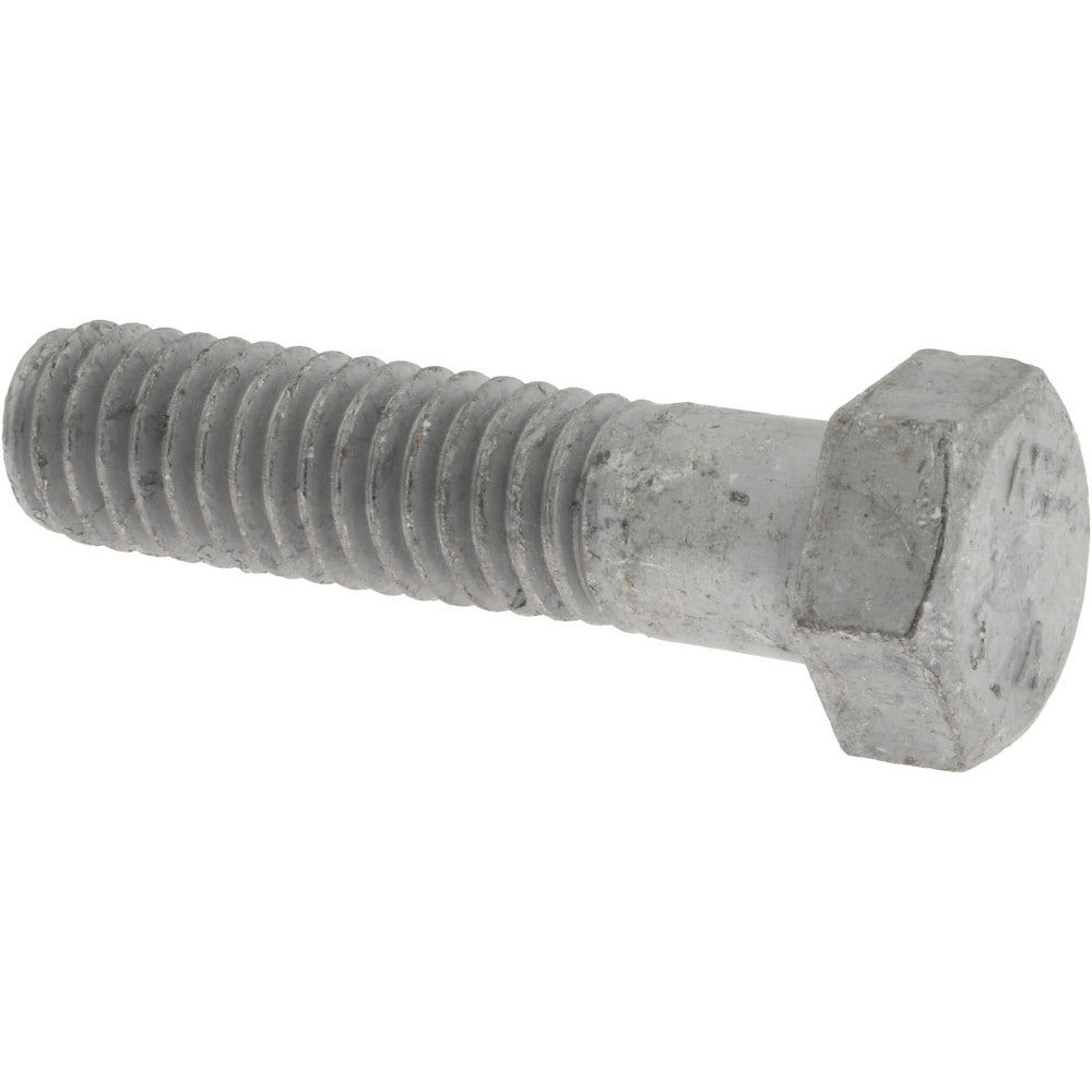 Hex Head Bolt: 3/8-16, 1-1/2