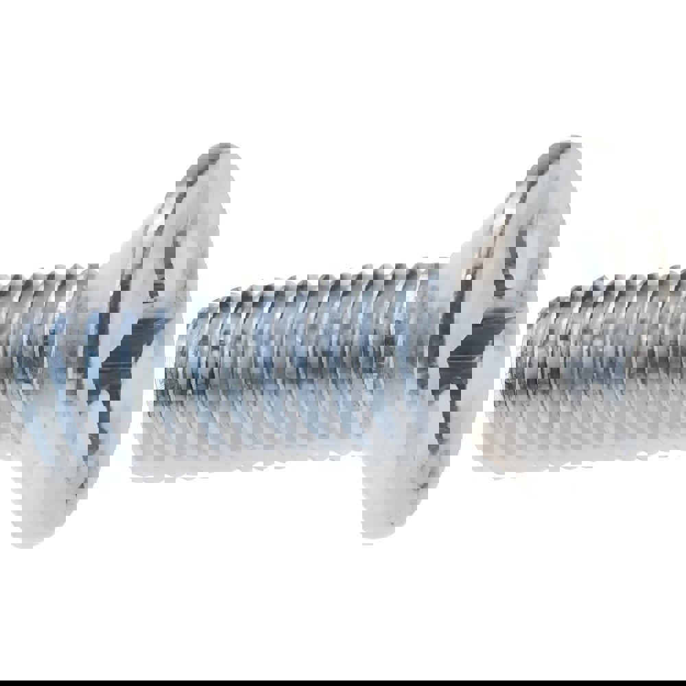 Machine Screw: M4x0.7 x 12.00 mm OAL, Flat Head, Phillips