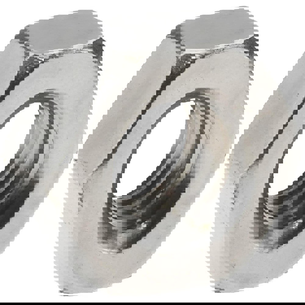 Hex Nut: 1/4-20, Grade 5 Steel, Bright/Uncoated Finish