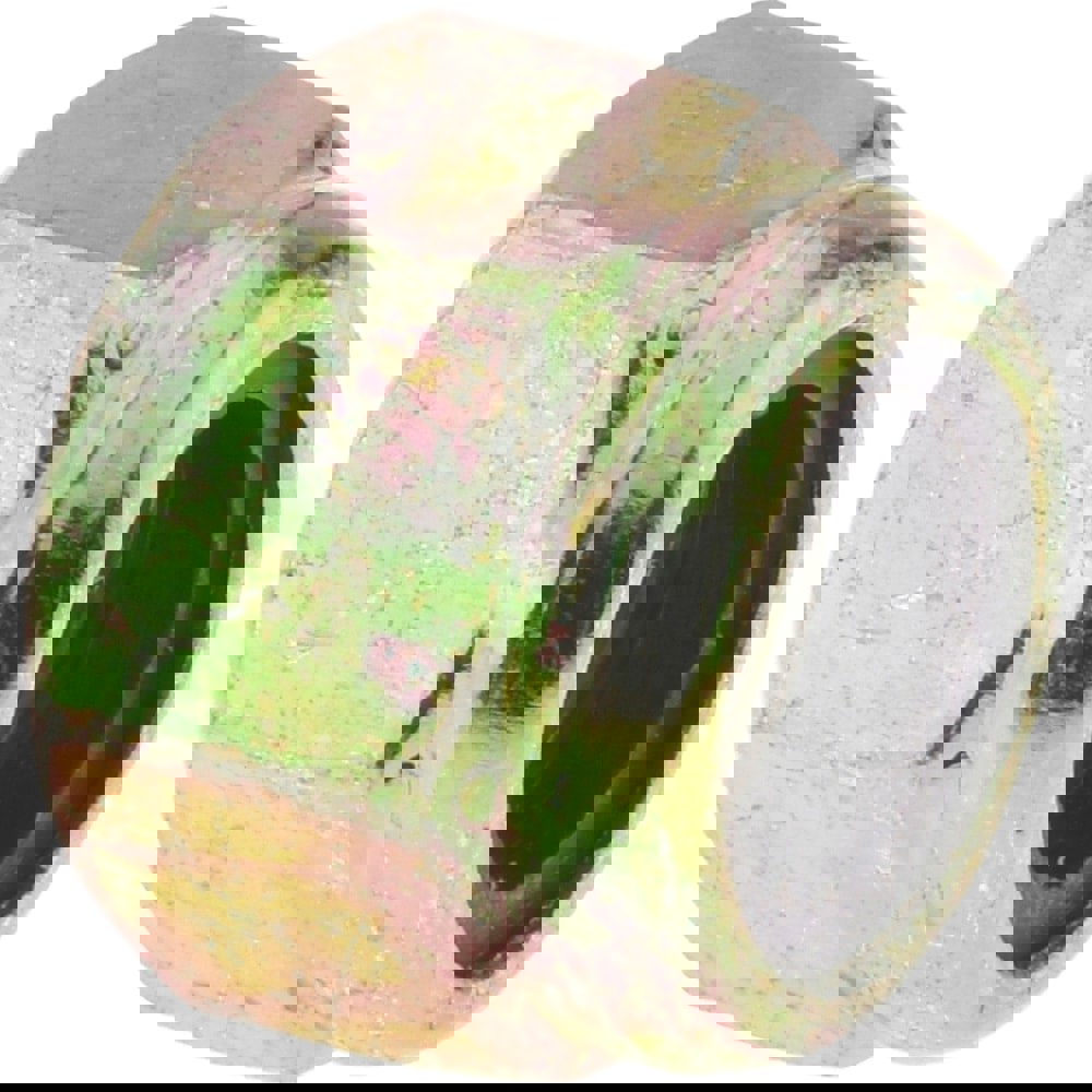 Hex Lock Nut: Insert Lock, Nylon Insert, 3/8-24, Grade 8 Steel, Yellow Zinc Dichromate Finish