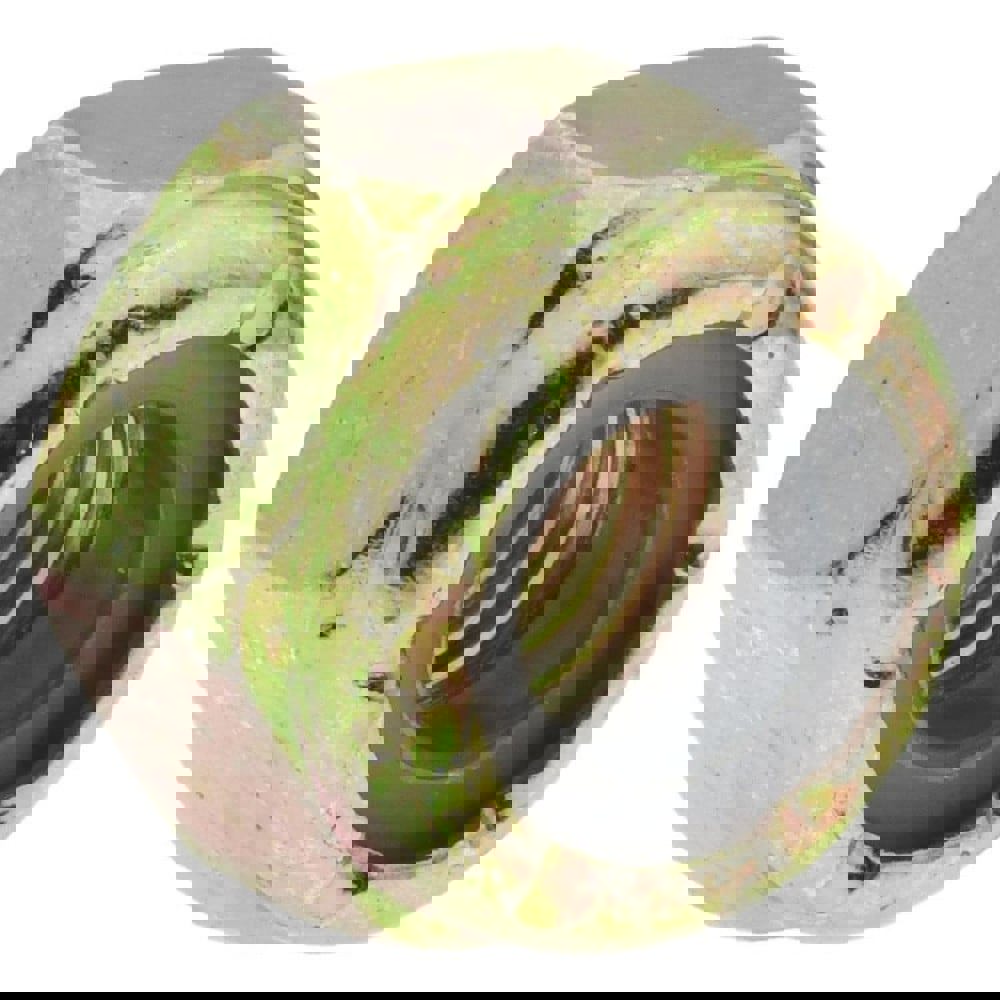 Hex Lock Nut: Insert Lock, Nylon Insert, 1/4-28, Grade 8 Steel, Yellow Zinc Dichromate Finish