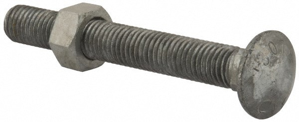 Carriage Bolt: 5/8-11, 5